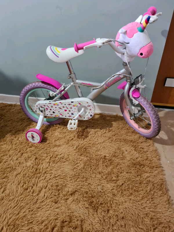 girls unicorn bicycle